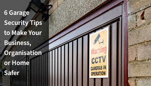 Garage security tips implemented for a security garage.